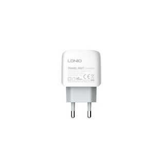 KUĆNI PUNJAČ BRZI 3U1 LDNIO A3312 17W 3*USB + USB KABEL TIP C