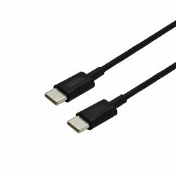 USB KABEL +CLASS TIP C NA TIP C PD DUŽINE 1 m CRNI