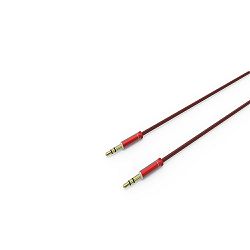 AUDIO KABEL LDNIO LS-Y01 3.5 mm (M)-3.5 mm (M) 1 m CRVENI