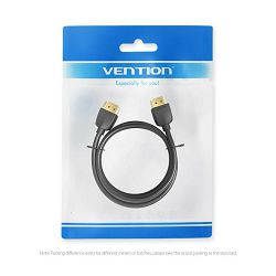 HDMI KABEL 3 m PORTABLE 4.5 mm VENTION AAIBI CRNI