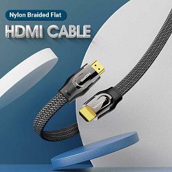 HDMI KABEL 4K FLAT VENTION 1.5 m AASBG CRNI