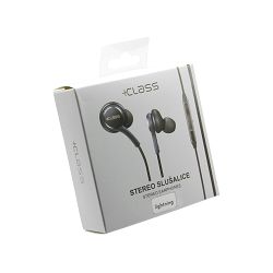 HANDS FREE +CLASS ZA IPHONE LIGHTNING CRNE