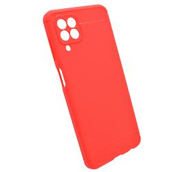 MASKICA +CLASS TPU KARBON MAT ZA SAMSUNG A22 4G, A225F, M22 4G, M225F CRVENA