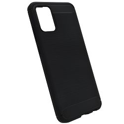 MASKICA +CLASS TPU KARBON MAT ZA SAMSUNG A02S, A025 DUŽI 166.5 EU CRNA