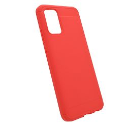 MASKICA +CLASS TPU KARBON MAT ZA SAMSUNG A02S, A025 DUŽI 166.5 EU CRVENA