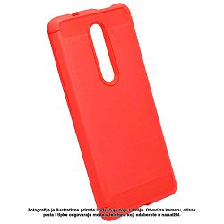 MASKICA +CLASS TPU KARBON MAT ZA MOTOROLU G9 POWER CRVENA