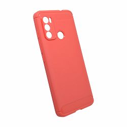 MASKICA +CLASS TPU KARBON MAT ZA MOTOROLU MOTO G60 CRVENA