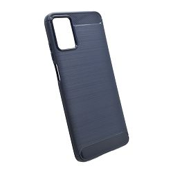 MASKICA +CLASS TPU KARBON MAT ZA MOTOROLU MOTO E22, E22I PLAVA