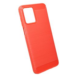 MASKICA +CLASS TPU KARBON MAT ZA MOTOROLU MOTO G54, G54 POWER EDITION CRVENA