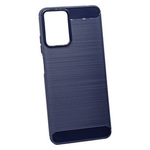 MASKICA +CLASS TPU KARBON MAT ZA MOTOROLU MOTO G14 PLAVA