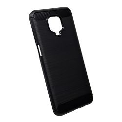 MASKICA +CLASS TPU KARBON MAT ZA XIAOMI REDMI NOTE 9 PRO, REDMI NOTE 9S CRNA