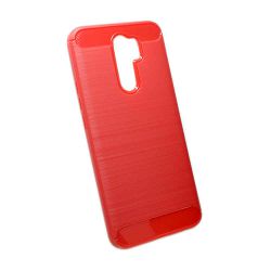 MASKICA +CLASS TPU KARBON MAT ZA XIAOMI REDMI 9 CRVENA