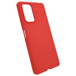 MASKICA +CLASS TPU KARBON MAT ZA XIAOMI REDMI NOTE 10 PRO CRVENA