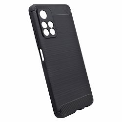 MASKICA +CLASS TPU KARBON MAT ZA XIAOMI POCO M4 PRO 5G REDMI NOTE 11S / 11T CRNA