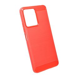 MASKICA +CLASS TPU KARBON MAT ZA XIAOMI REDMI NOTE 12 4G CRVENA