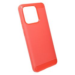 MASKICA +CLASS TPU KARBON MAT ZA XIAOMI REDMI 10C CRVENA