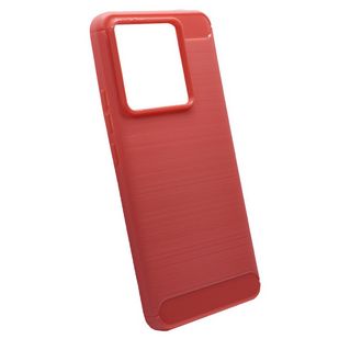 MASKICA +CLASS TPU KARBON MAT ZA XIAOMI 13T, XIAOMI 13T PRO CRVENA