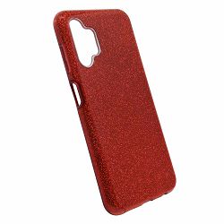 MASKICA +CLASS TPU GLITTER ZA SAMSUNG A13 4G, A135F, A137 CRVENA