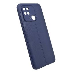 MASKICA +CLASS TPU AUTO LEATHER ZA XIAOMI REDMI 10C PLAVA