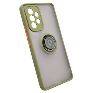 MASKICA +CLASS TPU N-RING ZA SAMSUNG A53 5G, A536B VOJNO ZELENA