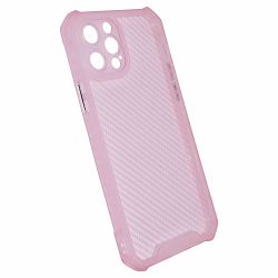 MASKICA +CLASS TPU FIBER ZA APPLE IPHONE 12 PRO ROZA