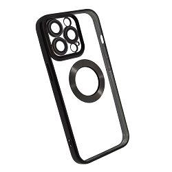 MASKICA +CLASS TPU CHROME ZA APPLE IPHONE 13 PRO CRNA