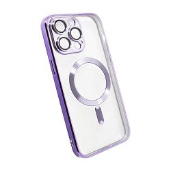 MASKICA +CLASS MAGSAFE ELECTRO ZA APPLE IPHONE 12 PRO MAX LJUBIČASTA