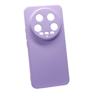 MASKICA +CLASS SILICONE EDGE ZA XIAOMI 14 ULTRA LILA