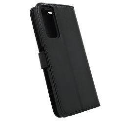 TORBICA +CLASS FLIP H LEATHER ZA HUAWEI P SMART 2021 CRNA