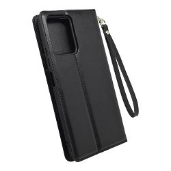 TORBICA HANMAN FLIP H ZA XIAOMI REDMI NOTE 12 5G, POCO X5 MAGNET CRNA