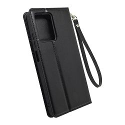 TORBICA HANMAN FLIP H ZA XIAOMI REDMI NOTE 12 PRO 5G, POCO X5 PRO MAGNET CRNA