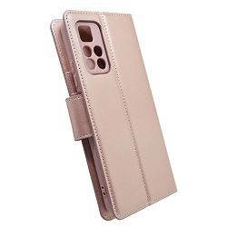 TORBICA HANMAN FLIP MILL ZA XIAOMI REDMI NOTE 11S 5G, NOTE 11T 5G, M4 PRO 5G ROZ
