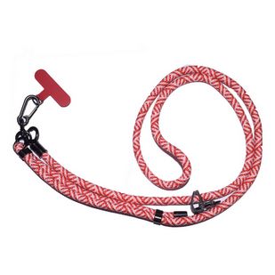 UZICA +CLASS LINE 9mm DULJINE DO 75 cm CRVENA + SVIJETLO ROZA