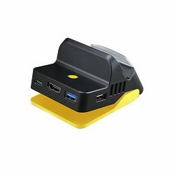 PUNJAČ SA STALKOM FLASHFIRE  G. SUPPLY BAT ZA NINTENDO SWITCH GS1600 CRNI