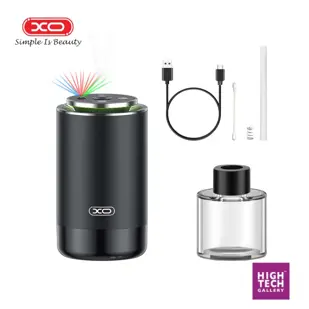 AUTO DIFUZER XO 50 ml LED 6 BOJA S PROJEKCIJOM ZVIJEZDA CZ022 CRNI