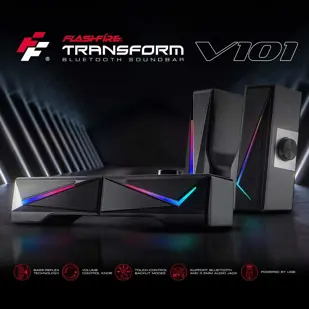 BLUETOOTH ZVUČNIK TRANSFORM SOUNDBAR FLASHFIRE V101