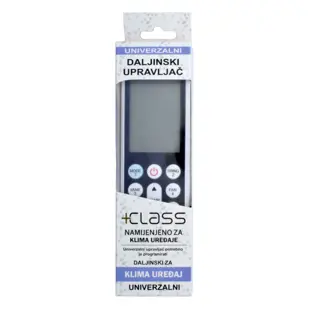 DALJINSKI UPRAVLJAČ +CLASS ZA KLIMA UREĐAJE UNIVERZALNI CRC2302V