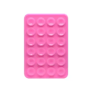 DRŽAČ ZA MOBITEL SILIKON STICKY +CLASS 24 VAKUUM 2*55*80 mm SV. ROZI