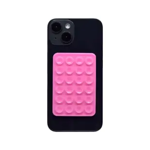 DRŽAČ ZA MOBITEL SILIKON STICKY +CLASS 24 VAKUUM 2*55*80 mm SV. ROZI