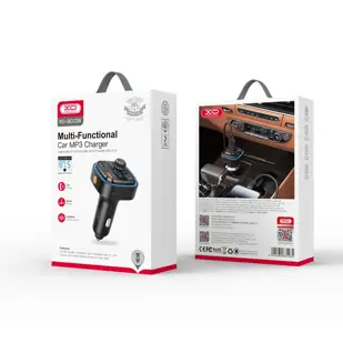 FM TRANSMITER XO + AUTO PUNJAČ SMART BLUETOOTH MP3 5V 3.1A BCC08 CRNI