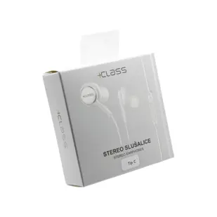 HANDS FREE +CLASS UNIVERZALNE TIP C AUDIO BIJELE
