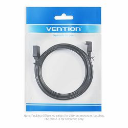 HDMI KABEL NA HDMI KUTNI 270 2.0 4K VENTION 2 m AAQBH CRNI