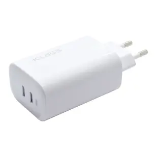 KUĆNI PUNJAČ +CLASS TIP C DUAL PD 65W GAN BRZI 220V BIJELI