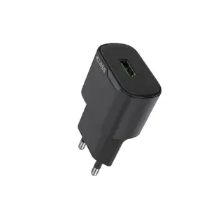 KUĆNI PUNJAČ +CLASS USB 2.1A 10W CRNI