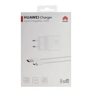KUĆNI PUNJAČ ORIGINAL ZA HUAWEI HW-100400E00 40W SUPER CHARG+KABEL TIP C BLISTER