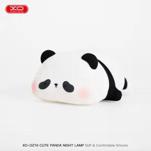 LAMPA DJEČJA XO U OBLIKU PANDE OSJETLJIVA NA DODIR OZ10 CRNO BIJELA
