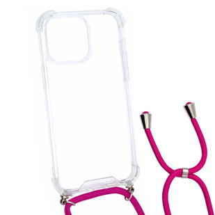 MASKICA +CLASS ACRYLIC S UZICOM ZA IPHONE 14 PRO MAX PROZIRNA+ TAMNO ROZA