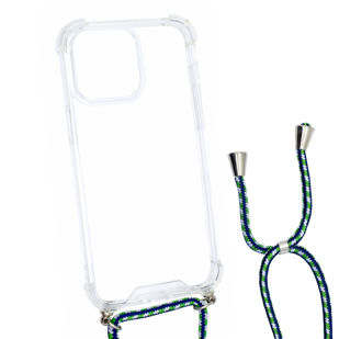 MASKICA +CLASS ACRYLIC S UZICOM ZA IPHONE 14 PRO MAX PROZIRNA+ ŠARENO ZELENA