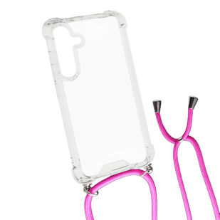 MASKICA +CLASS ACRYLIC S UZICOM ZA SAMSUNG S23, S911B PROZIRNA + TAMNO ROZA