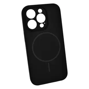 MASKICA +CLASS MAGSAFE SILICONE ZA APPLE IPHONE 14 PRO CRNA